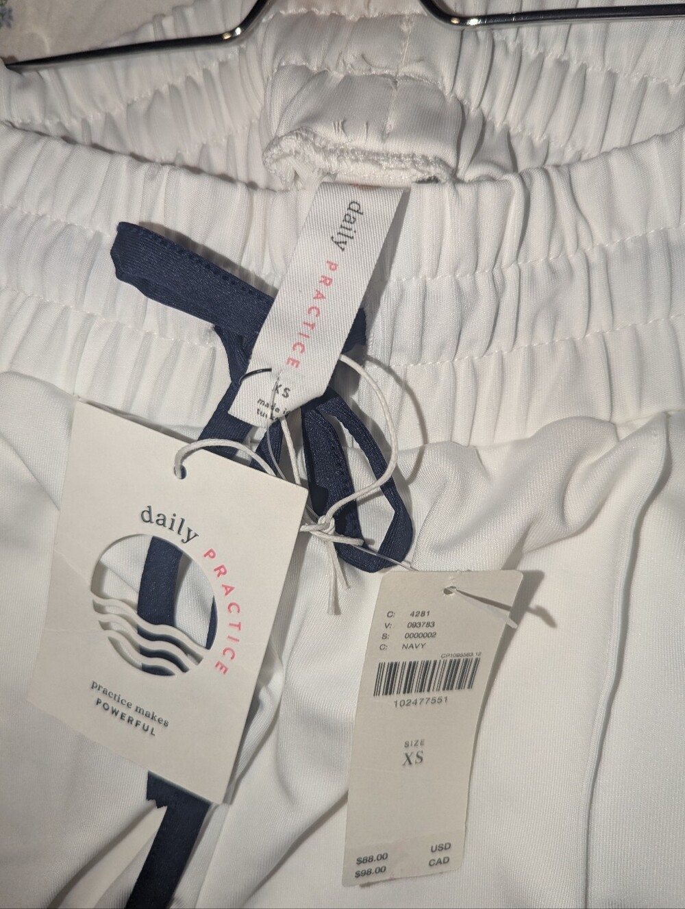 Anthropologie - Daily Practice Track Pants, XS - NWT (Fits Like A Medium 6-8) - Picture 5 of 7